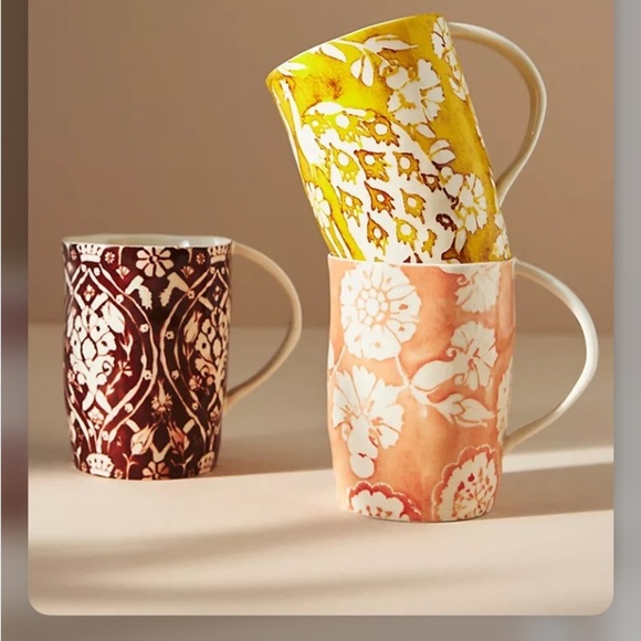 Anthropologie Irene Floral Mug - Picture 4 of 4